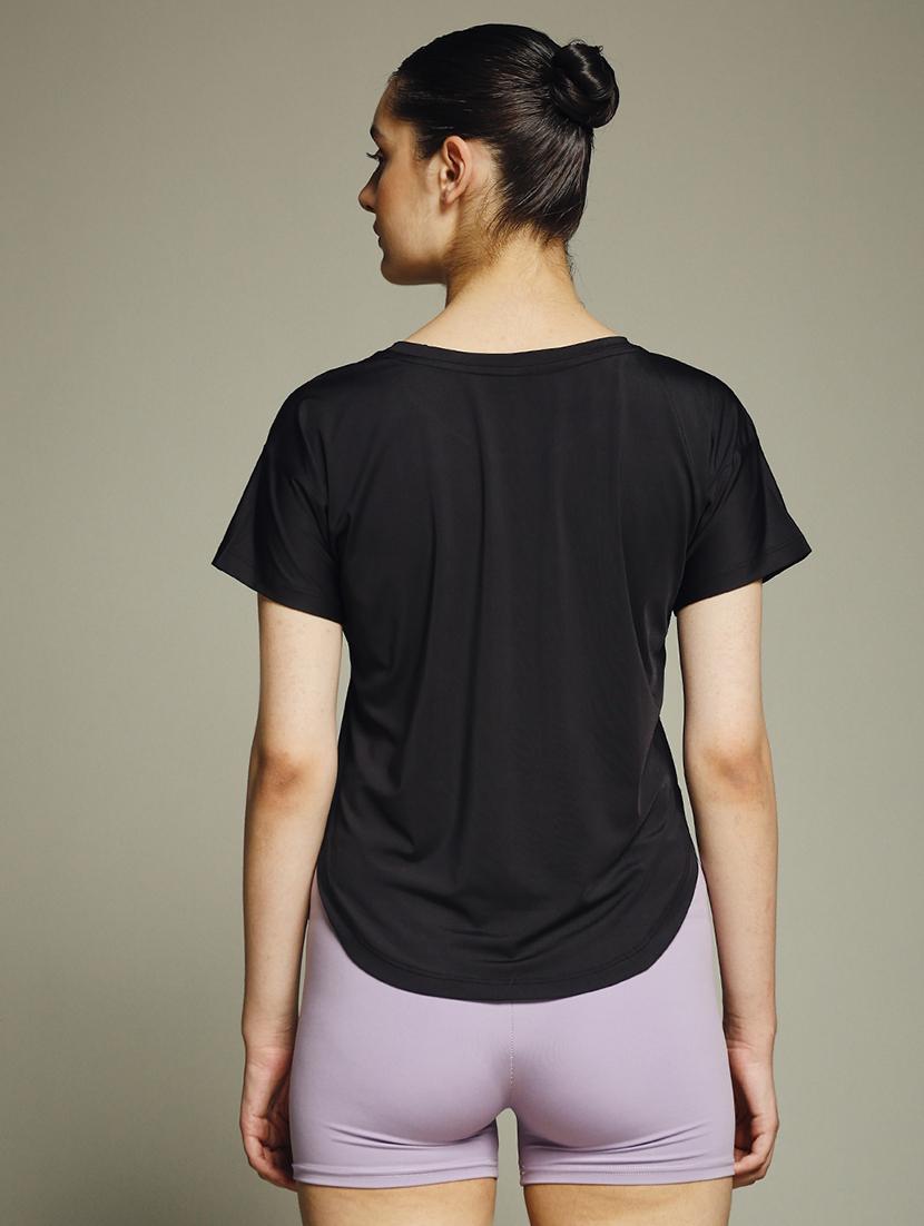 women typography prnted dri-fit sports t-shirt - 21960052 -  Standard Image - 3