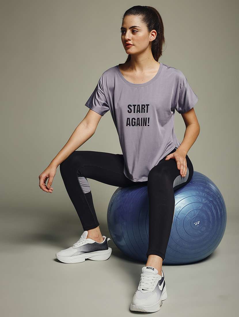 women printed dri-fit sports t-shirt - 21960092 -  Standard Image - 3