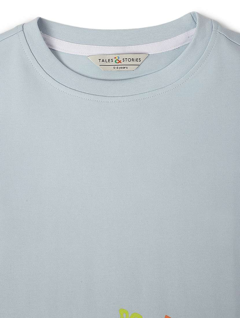 boys printed short sleeve regular fit t-shirt - 21960294 -  Standard Image - 3