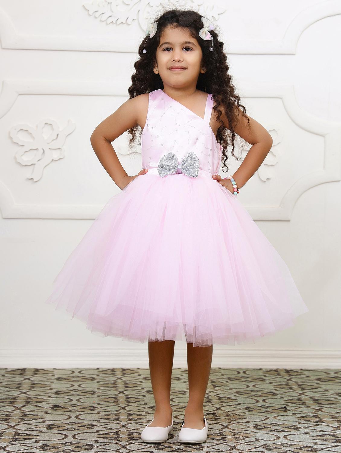 girls embellished sleeveless fit & flare dress - 21960346 - Zoom Image - 0
