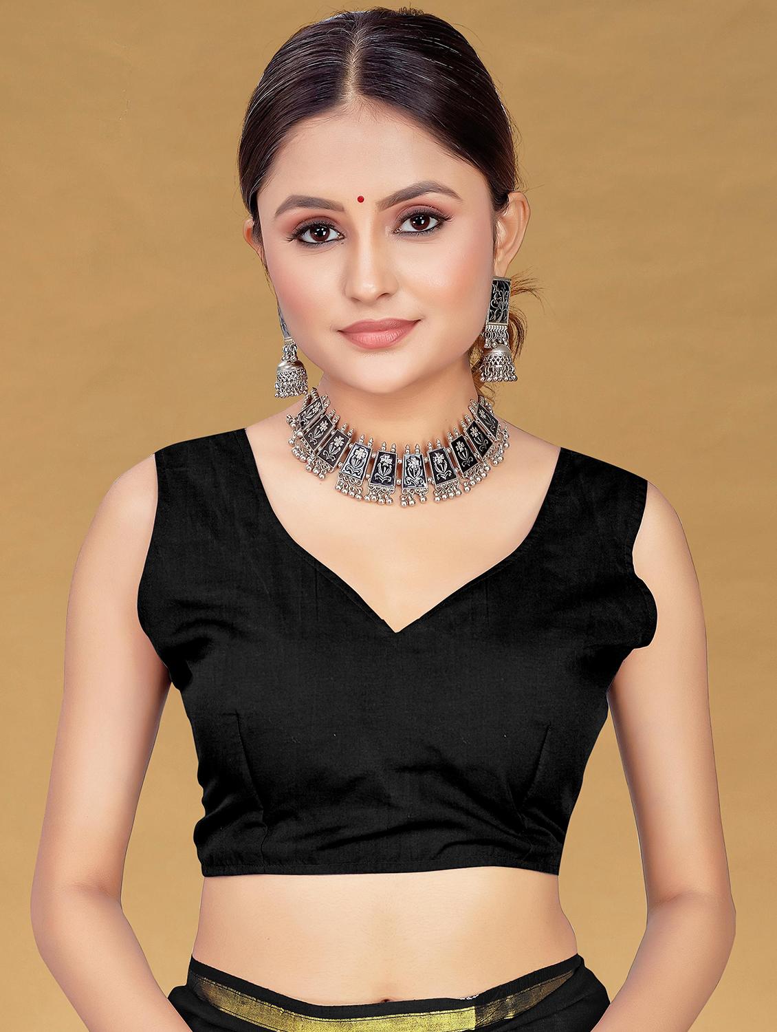 women printed casual wear saree with blouse - 21960482 - Standard Image - 3