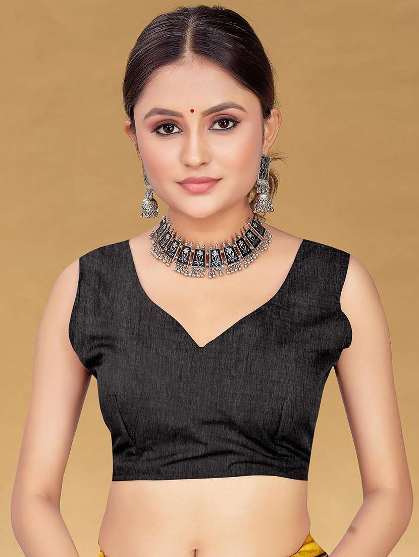 women printed casual wear saree with blouse - 21960484 - Standard Image - 3