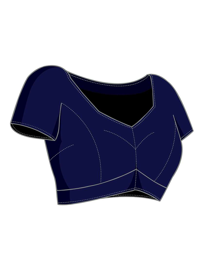 women bandhani printed saree with blouse - 21960490 -  Standard Image - 3