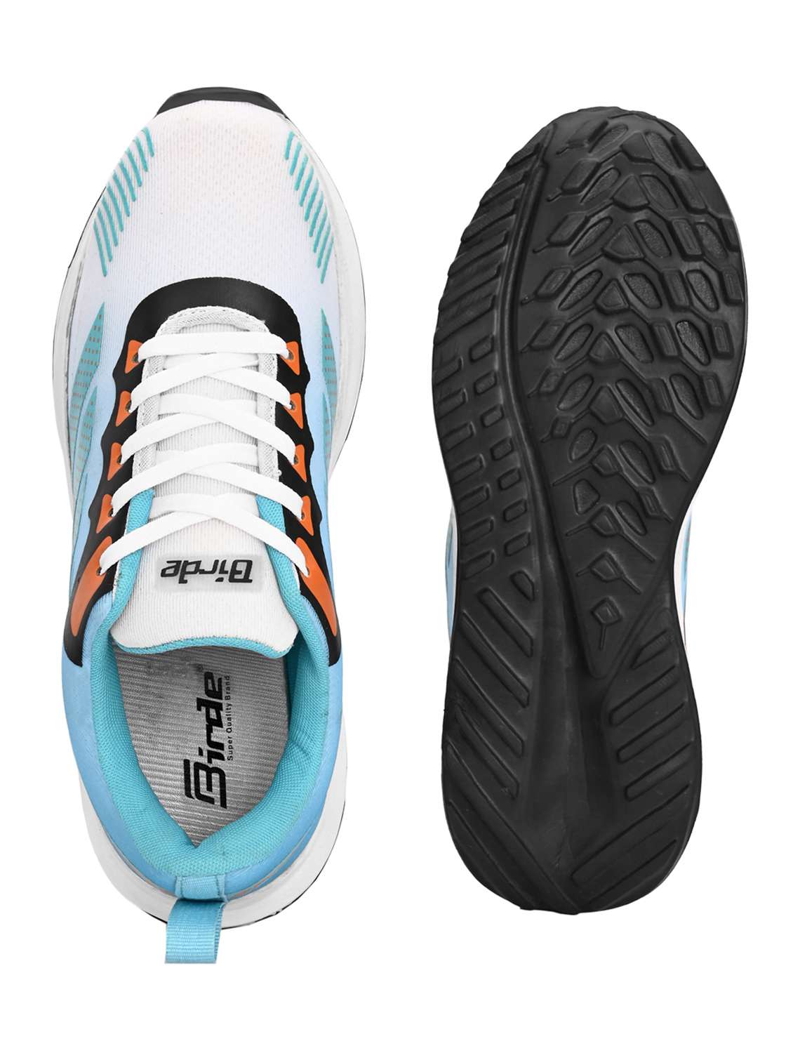 men blue lace up sport shoe - 21961278 - Standard Image - 5