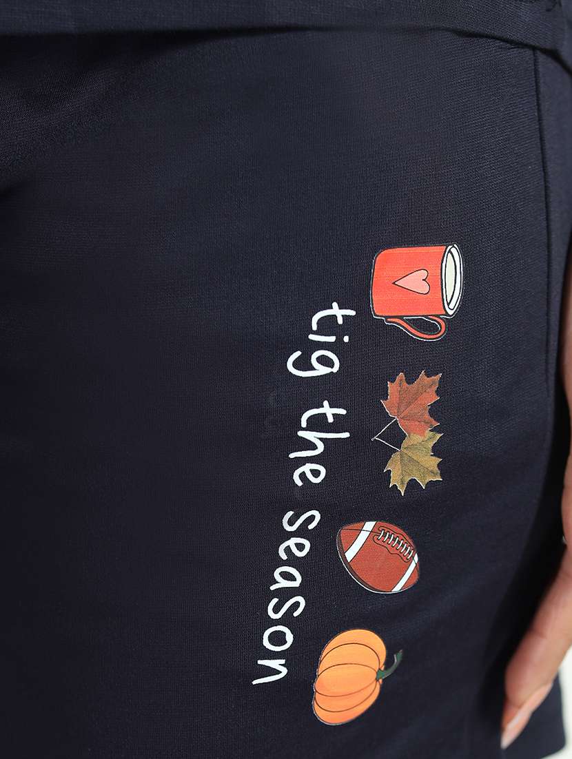 women printed nightwear shorts set - 21961336 -  Standard Image - 5