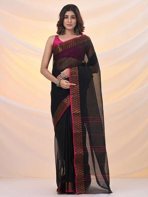 women self design tant saree - 21961428 - Standard Image - 0