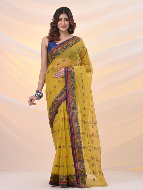 women self design tant saree - 21961438 -  Standard Image - 0