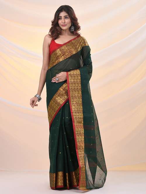 women self design tant saree - 21961465 -  Standard Image - 0