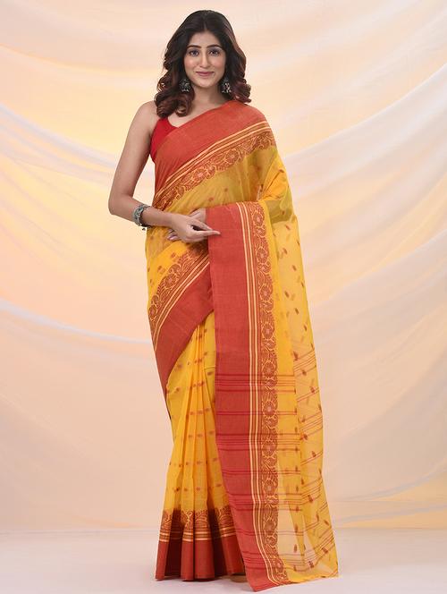women self design tant saree - 21961473 - Standard Image - 0