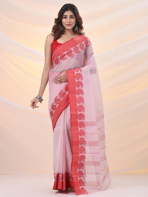 women self design tant saree - 21961478 - Standard Image - 0