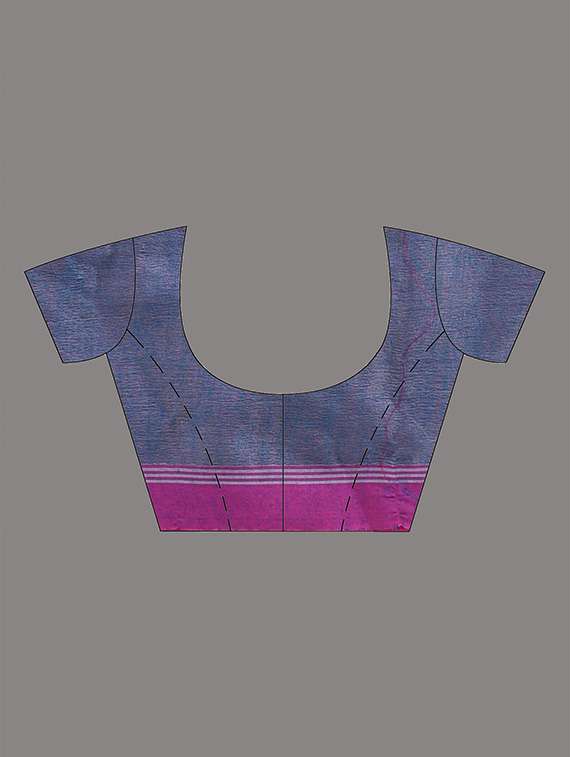 women self design handloom saree with blouse - 21961485 - Standard Image - 5