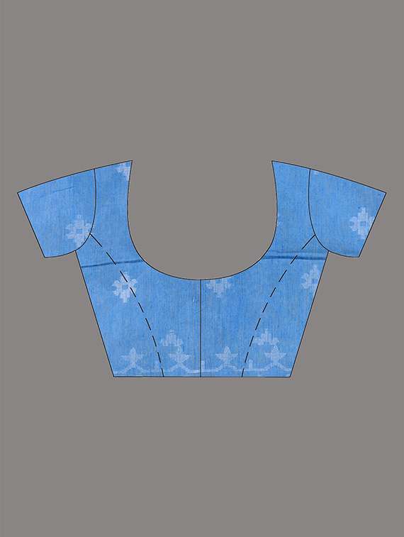 women self design jamdani sare with blouse - 21961491 -  Standard Image - 5