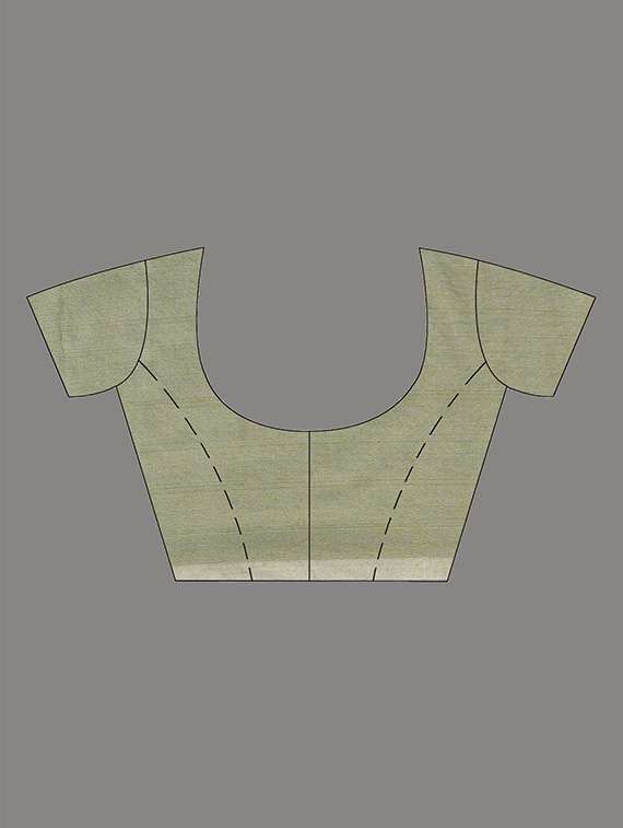 women solid plain saree with blouse - 21961526 -  Standard Image - 5