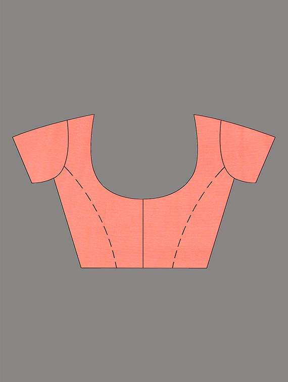 women solid plain saree with blouse - 21961527 - Standard Image - 5