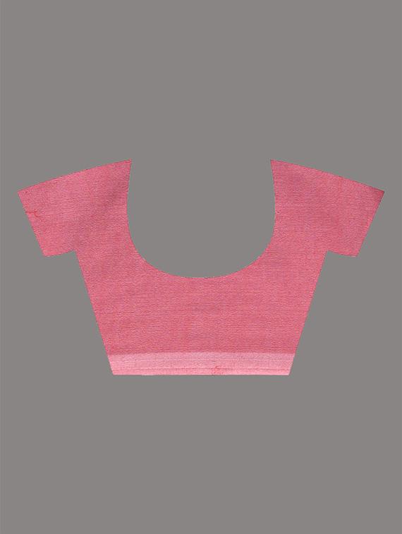 women solid plain saree with blouse - 21961530 - Standard Image - 5