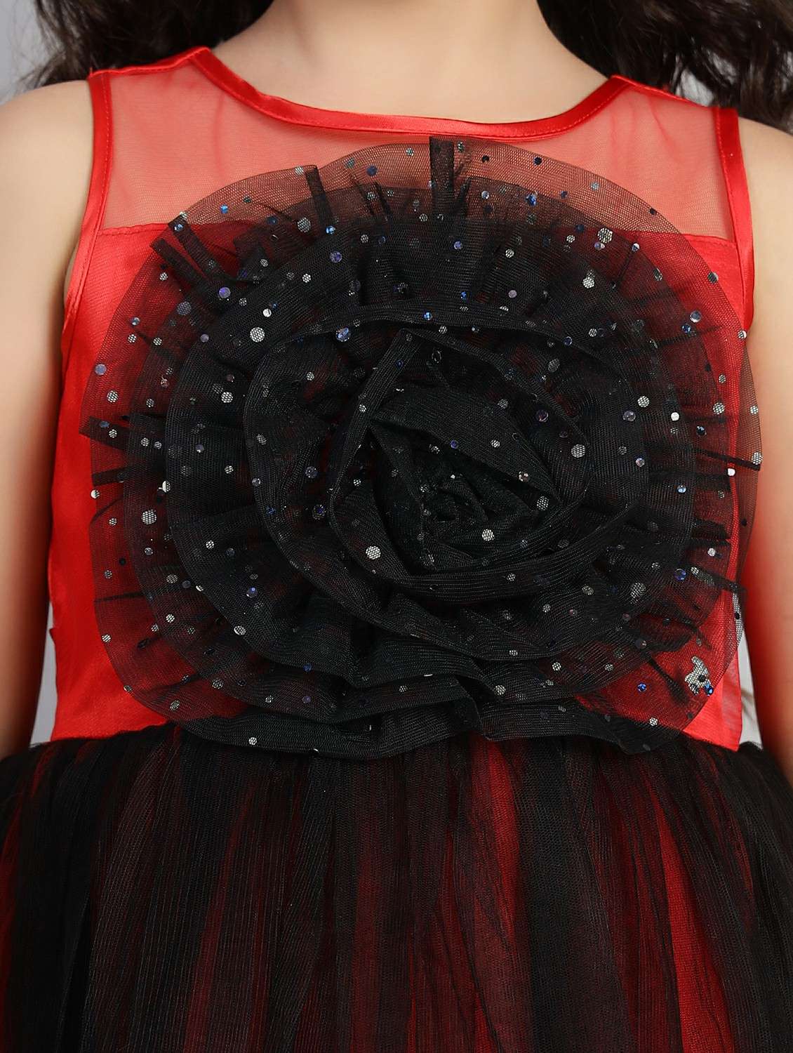 girls embellished sleeveless high low dress - 21961542 -  Standard Image - 5