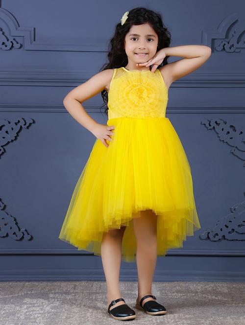 girls embellished sleeveless high low dress - 21961545 - Standard Image - 0