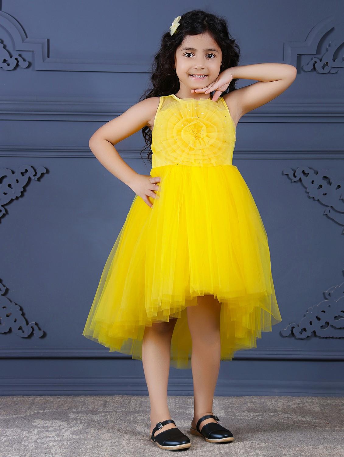 girls embellished sleeveless high low dress - 21961545 - Zoom Image - 0