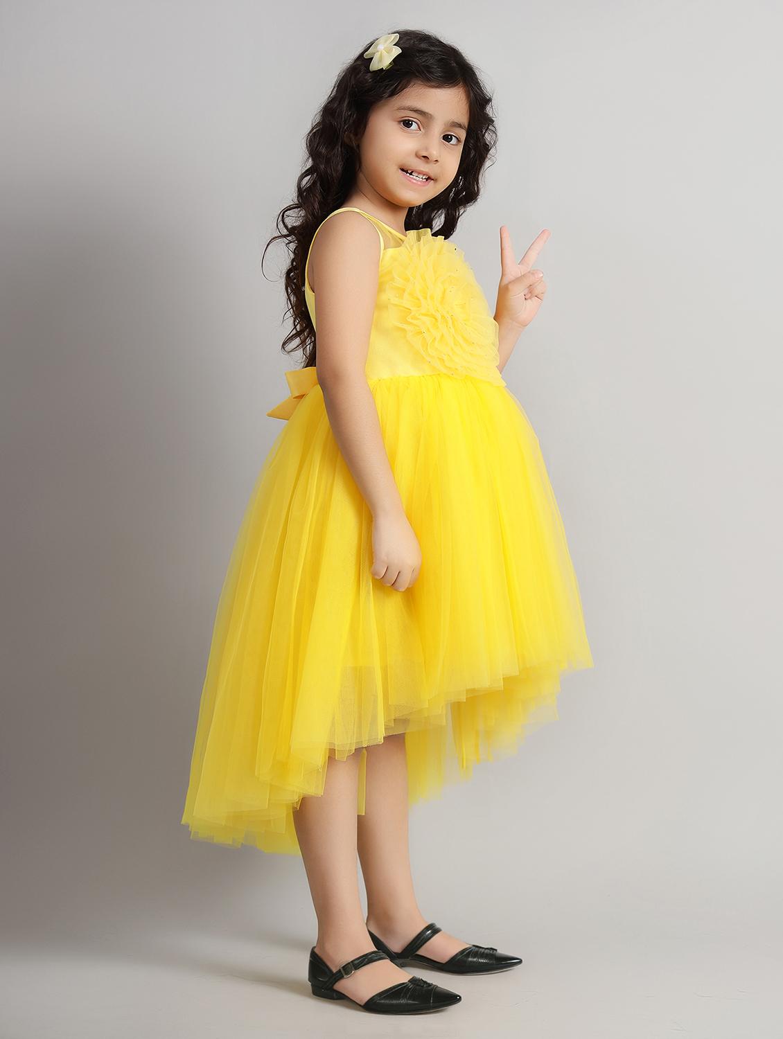 girls embellished sleeveless high low dress - 21961545 - Standard Image - 3