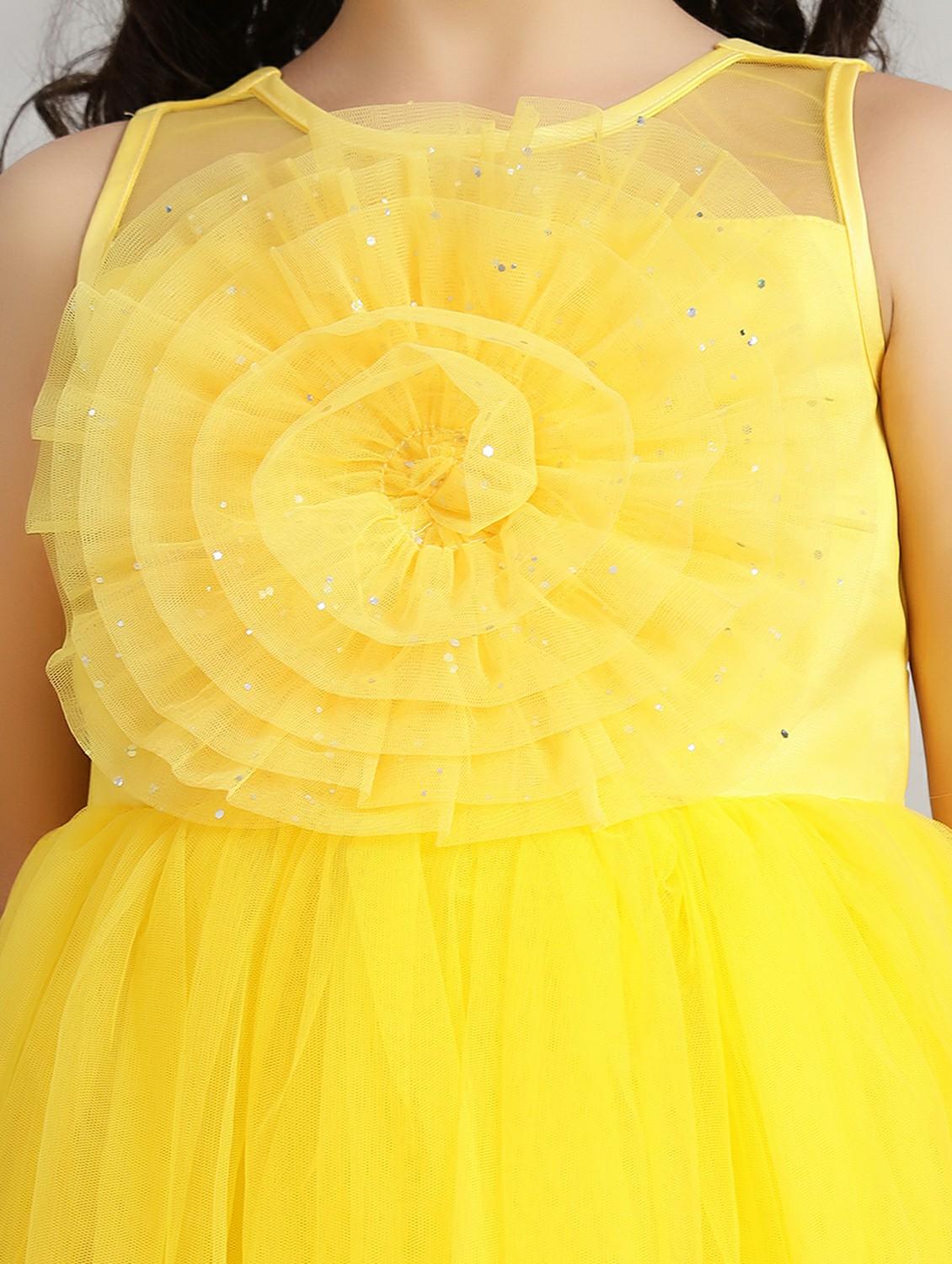 girls embellished sleeveless high low dress - 21961545 - Standard Image - 5