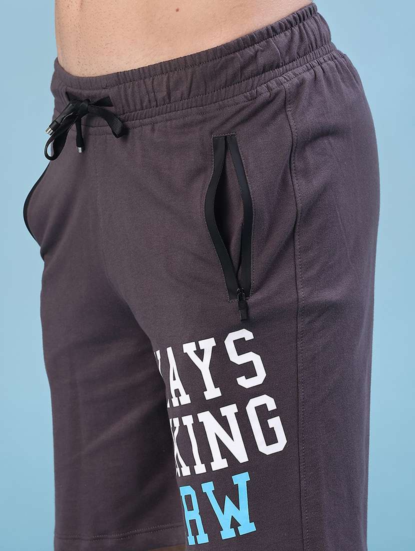 men printed mid rise regular fit short - 21961723 -  Standard Image - 5