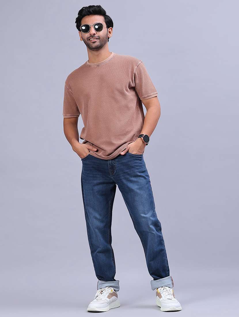 men solid short sleeve regular fit t-shirt - 21961736 -  Standard Image - 3