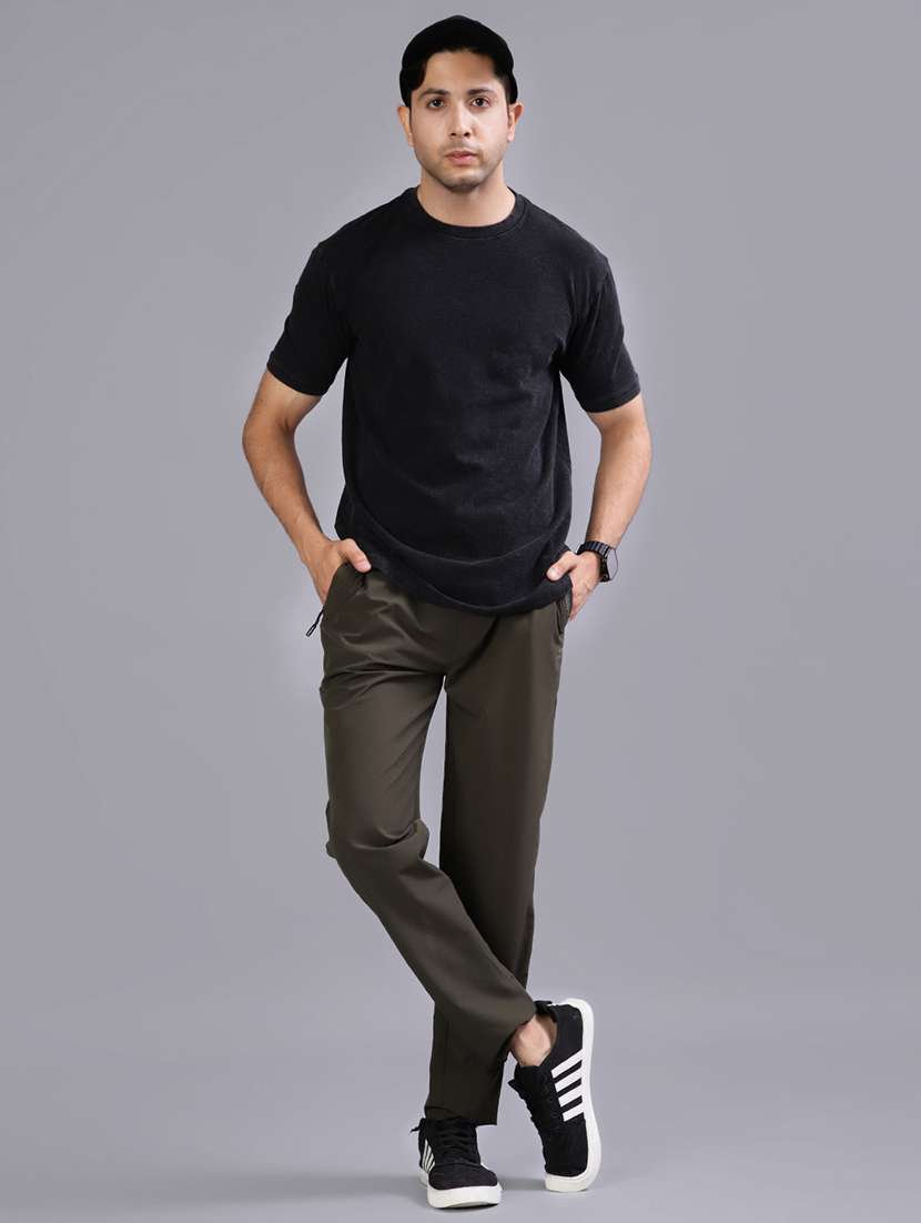 men solid short sleeve regular fit t-shirt - 21961800 -  Standard Image - 3