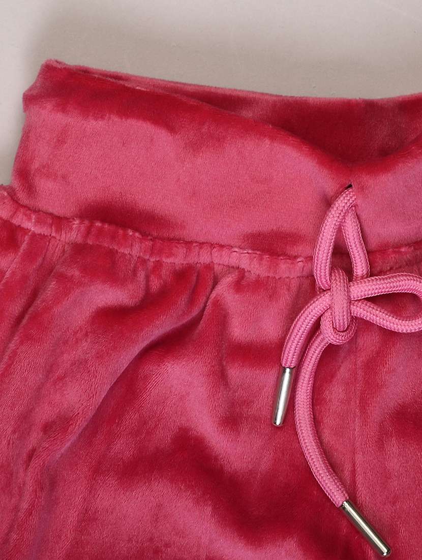 girls solid mid rise pajama - 21961837 -  Standard Image - 3