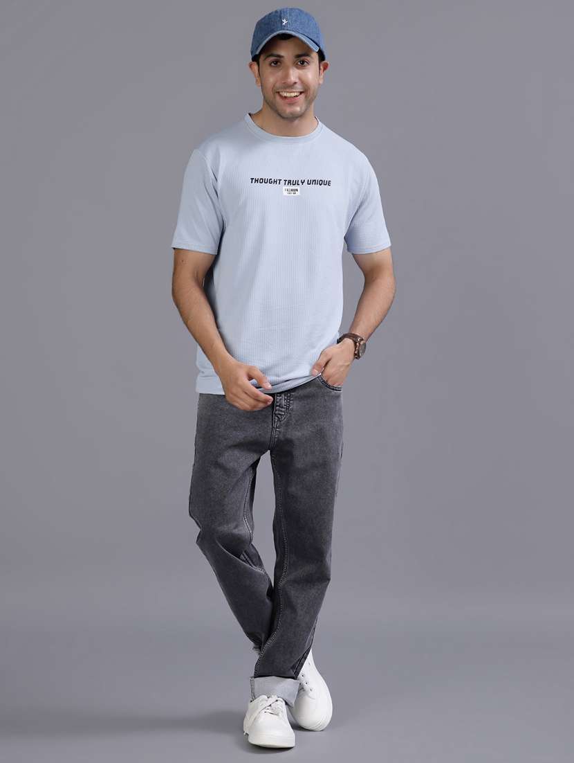 men chest print short sleeve regular fit t-shirt - 21961947 -  Standard Image - 3