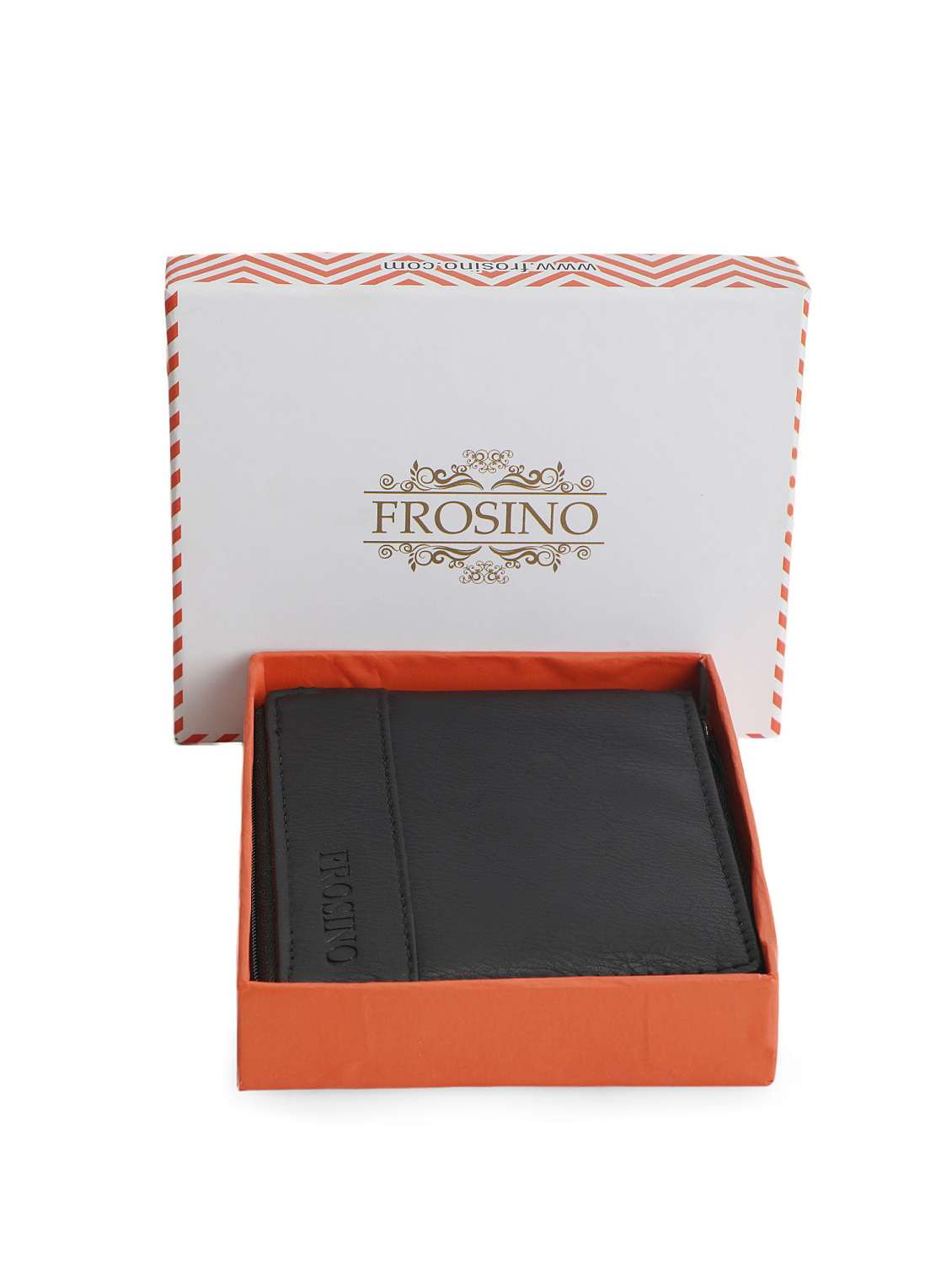 black solid leatherette wallet - 21962006 - Zoom Image - 0