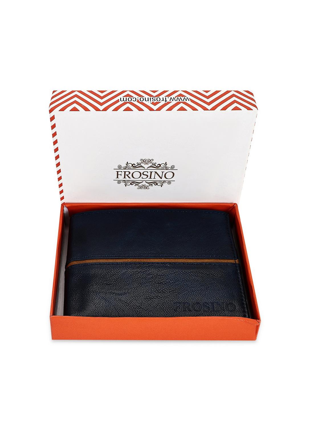 men blue striped leatherette wallet - 21962014 - Zoom Image - 0