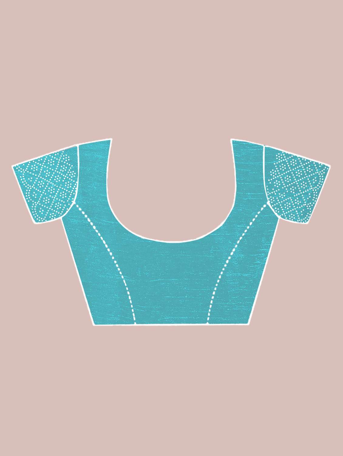 women solid with work embellished saree with blouse - 21962037 -  Standard Image - 5