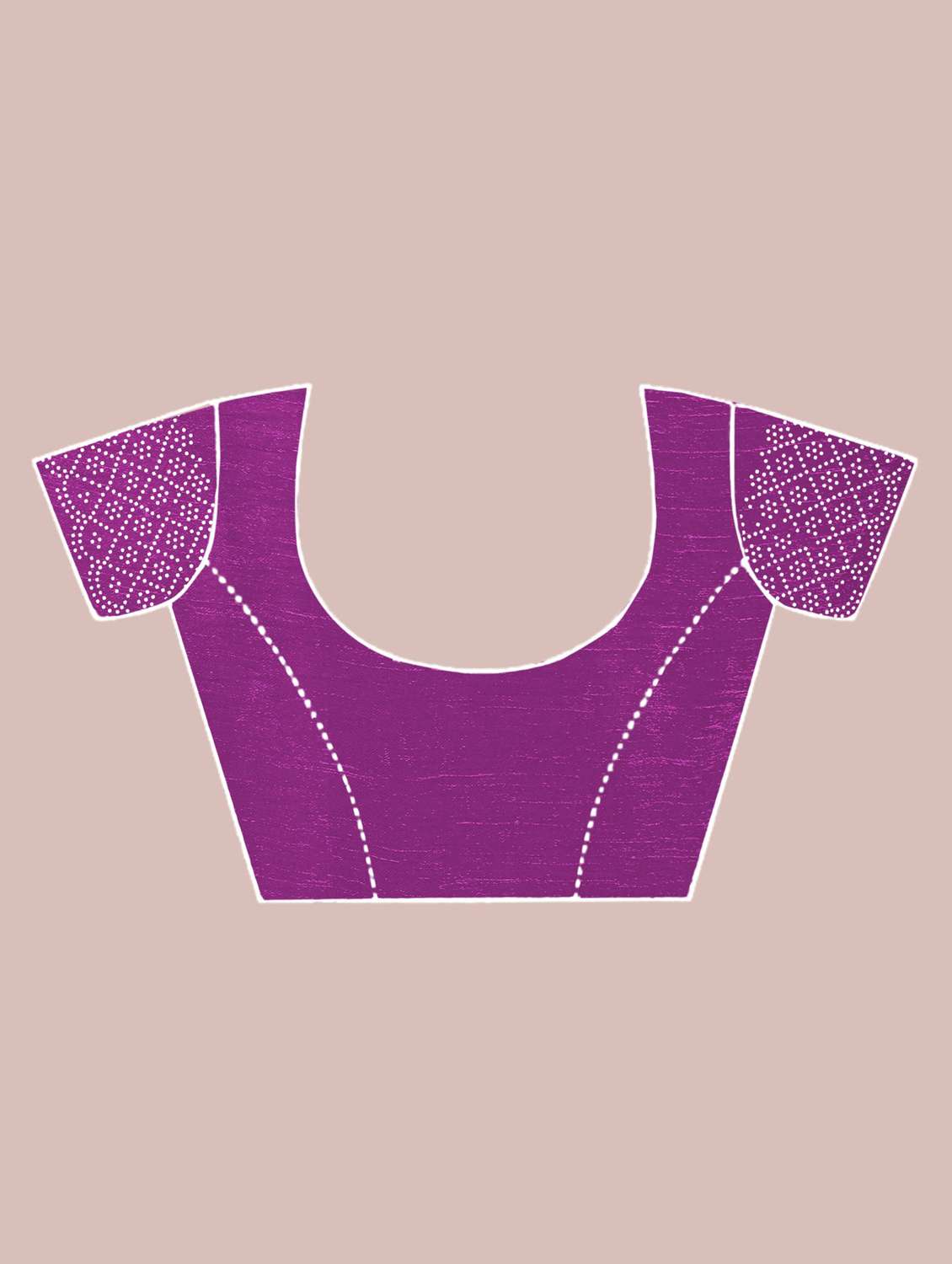 women solid with work embellished saree with blouse - 21962043 -  Standard Image - 5