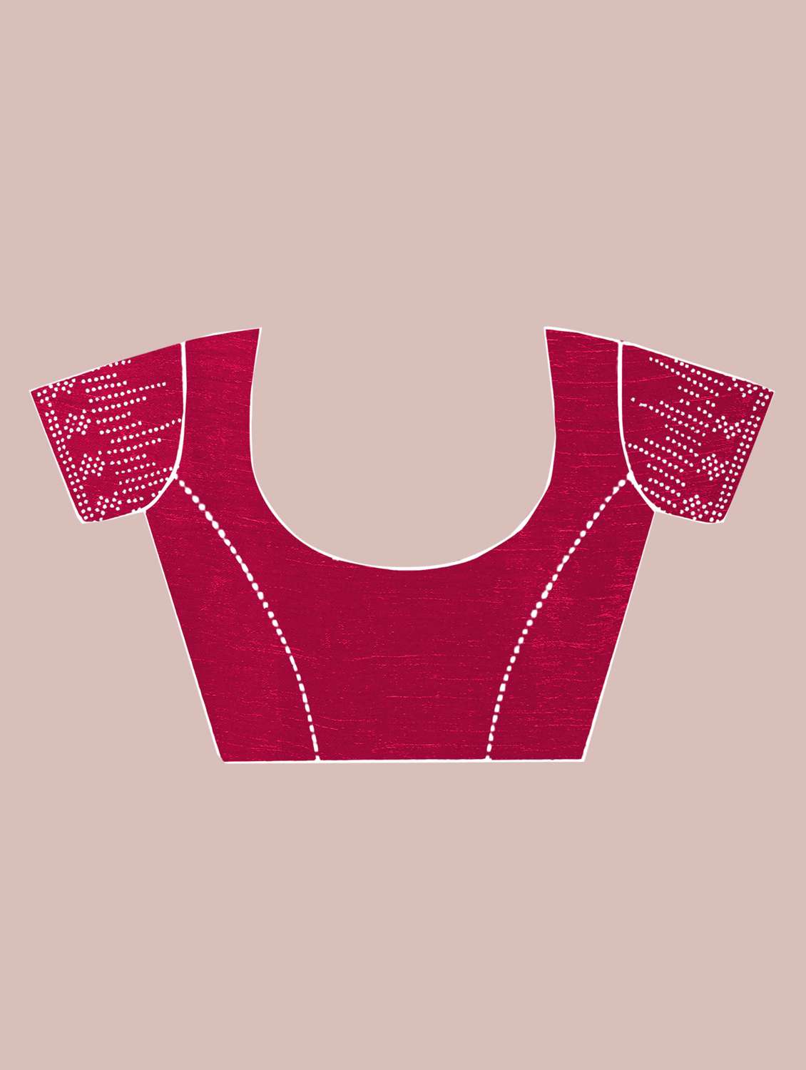 women solid with work embellished saree with blouse - 21962056 -  Standard Image - 5