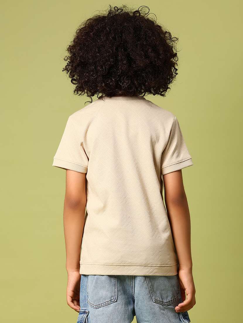 boys printed short sleeve regular fit t-shirt - 21962145 -  Standard Image - 3