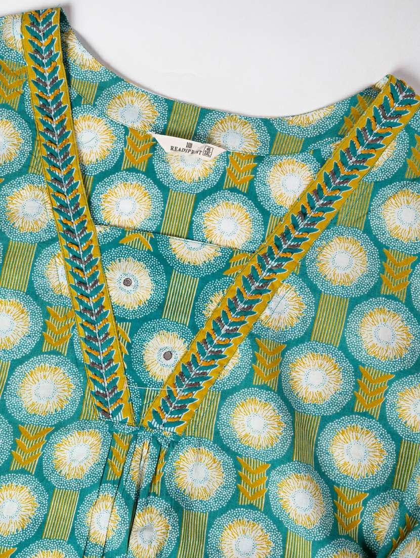 women three quarter sleeve kurta pant with dupatta set - 21962172 -  Standard Image - 5