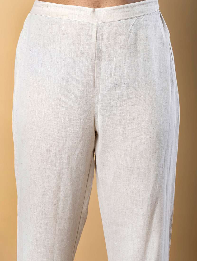 women printed three quarter sleeve kurta pant set - 21962276 -  Standard Image - 5