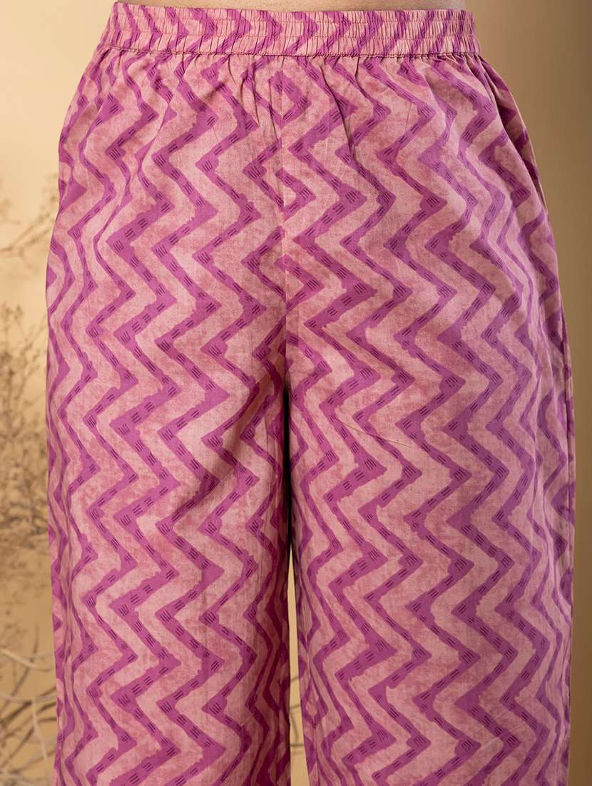 women three quarter sleeve kurta pant with dupatta set - 21962285 -  Standard Image - 5