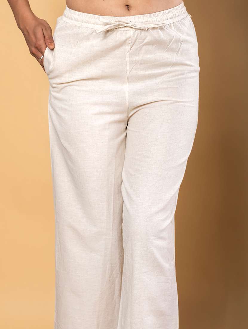 women embroidered three quarter sleeve kurta pant set - 21962328 - Standard Image - 5