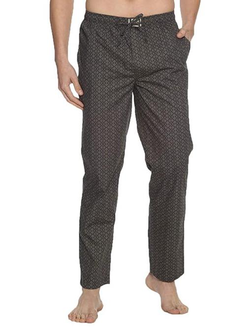 men printed mid rise loungewear pyjama - 21962389 - Standard Image - 0