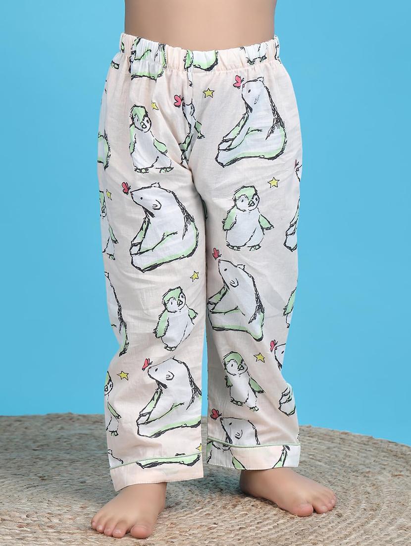 boys printed nightwear pyjama set - 21962406 - Standard Image - 5