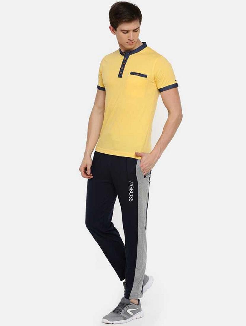 men solid short sleeve regular fit t-shirt - 21962424 - Standard Image - 3