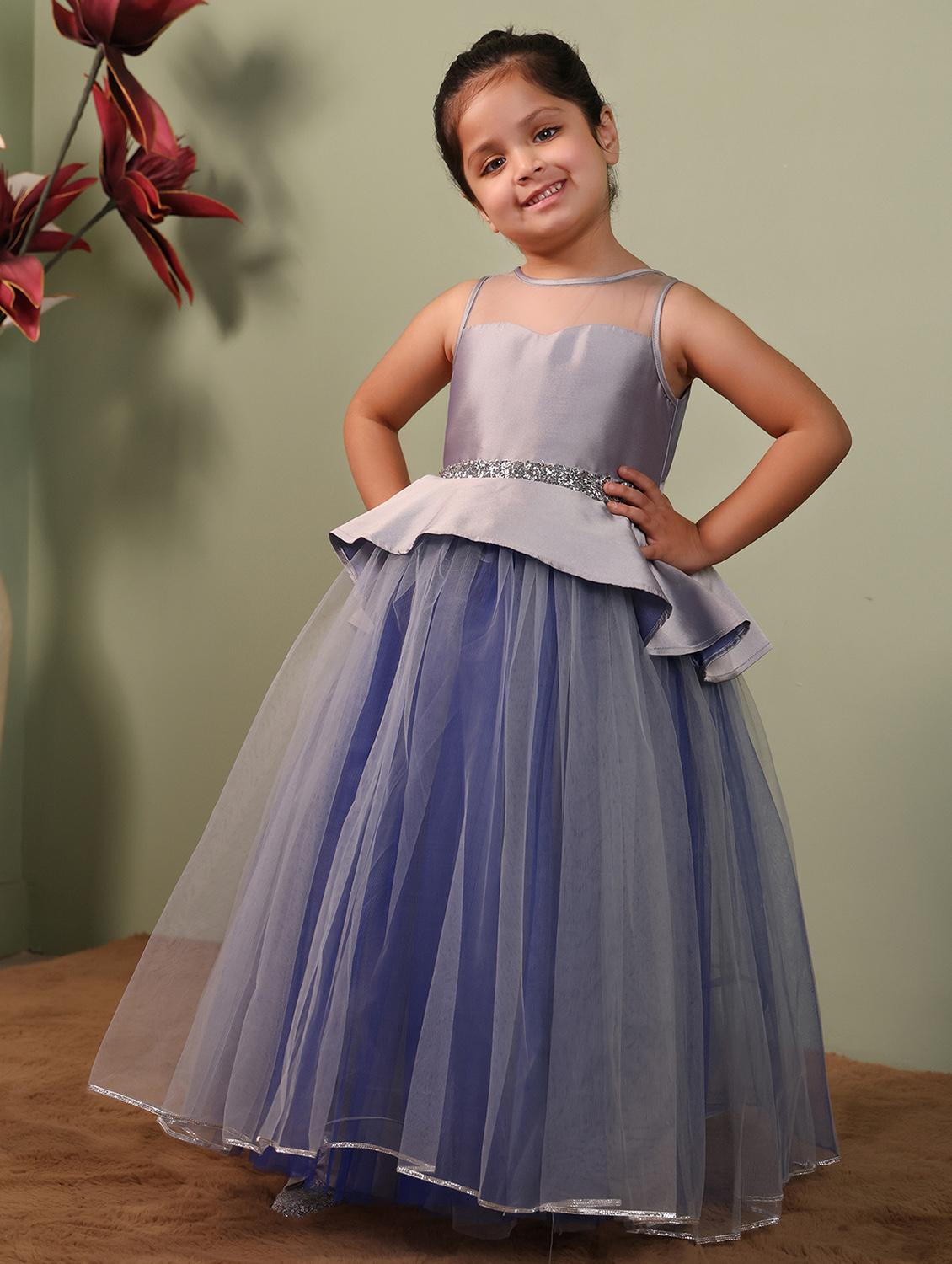 girls embellished sleeveless fit & flare dress - 21962512 -  Zoom Image - 0