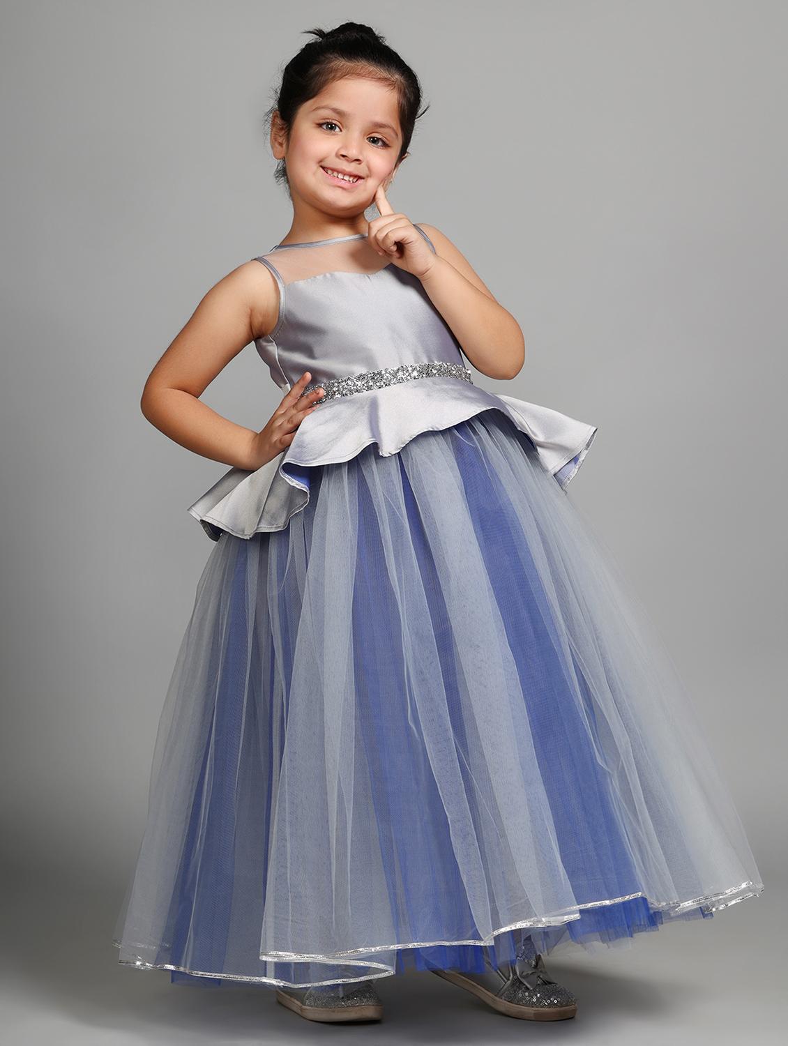 girls embellished sleeveless fit & flare dress - 21962512 - Standard Image - 3