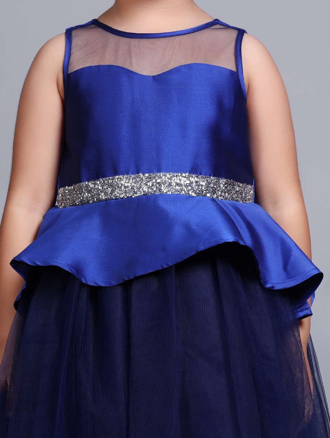 girls embellished sleeveless fit & flare dress - 21962514 -  Standard Image - 5