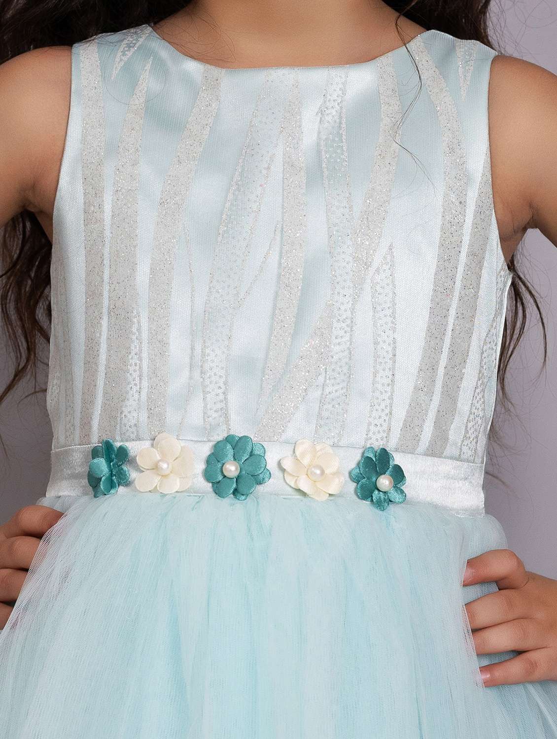 girls embellished sleeveless fit & flare dress - 21962530 -  Standard Image - 5