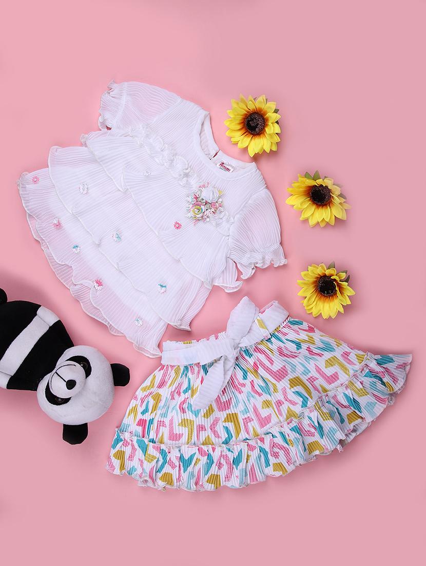 girls printed top and skirt set - 21962591 - Zoom Image - 0