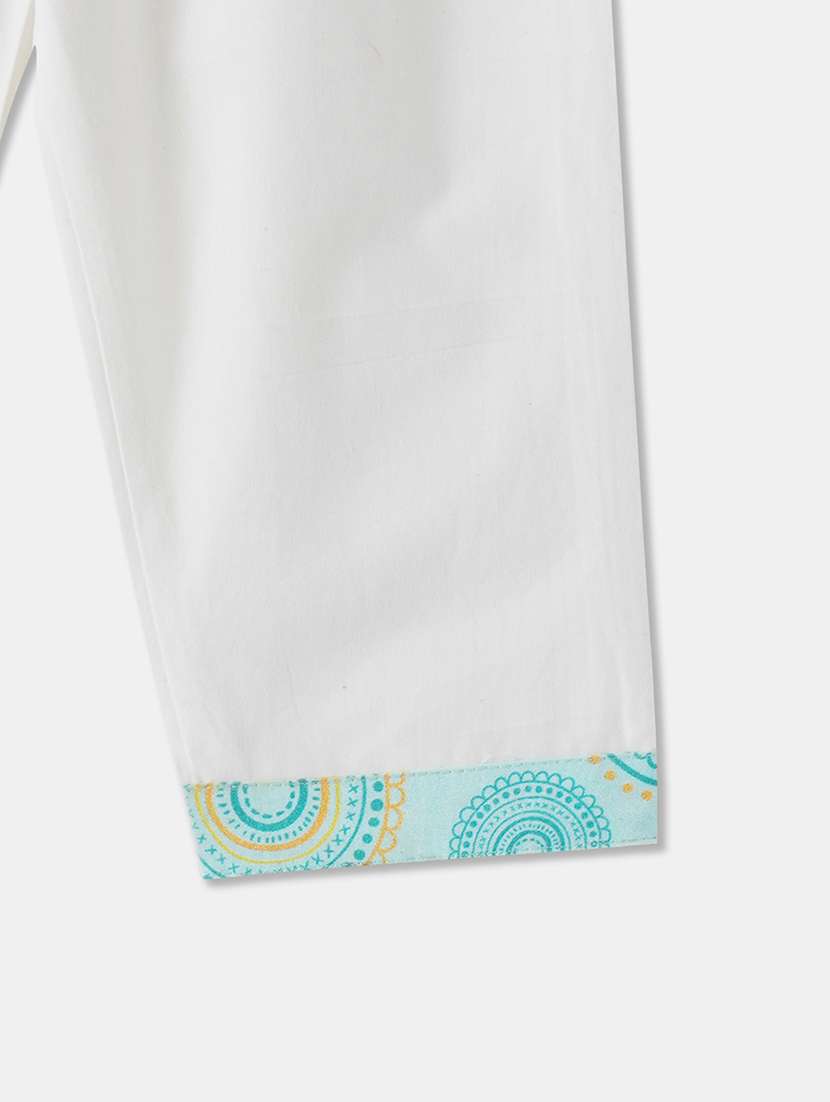 boys printed long sleeve kurta & pyjama set - 21962611 -  Standard Image - 5