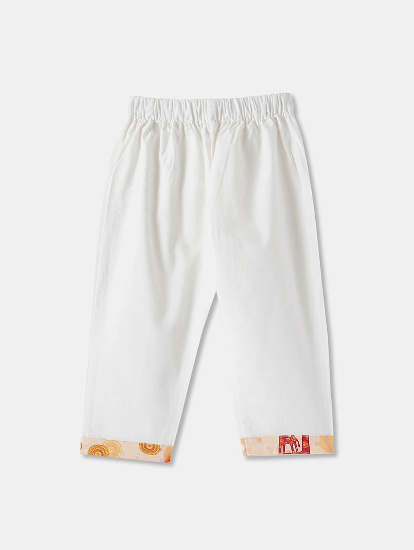 boys printed long sleeve kurta & pyjama set - 21962612 -  Standard Image - 3