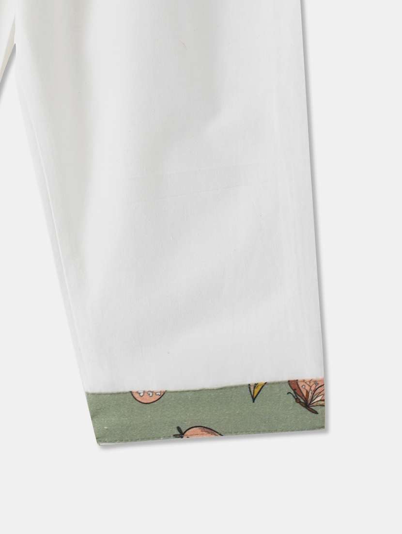 boys printed long sleeve kurta & pyjama set - 21962614 -  Standard Image - 5